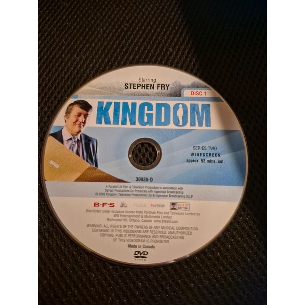 Kingdom Series 2 Disc 1 DVD Disc Only